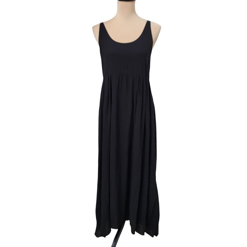 Comptoir de Cotonniers Size S Black Maxi Tank / Sleeveless Dress, Exc. Used Cond